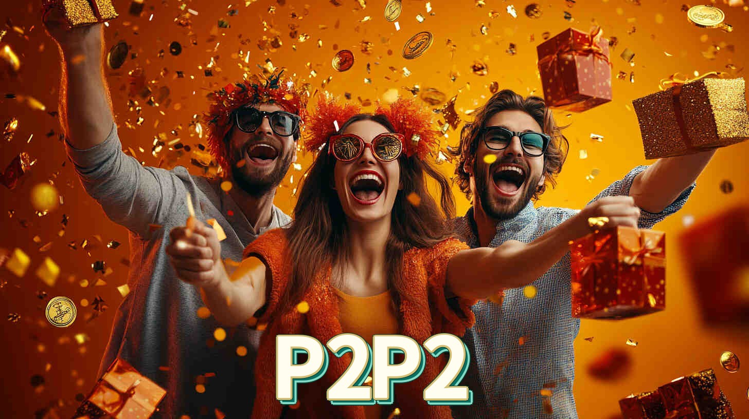 P2P2 Logo - Bônus com Rollover Justo